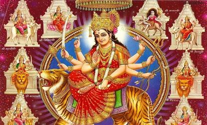 नवरात्रों के लिए सजे मंदिर, आज शैलपुत्री की पूजा, जानें घट स्थापना का शुभ समय